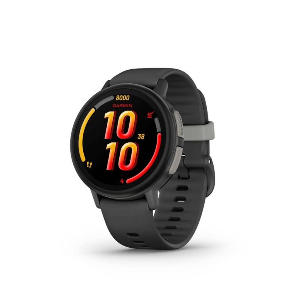 garmin Black and Gray Smartwatch